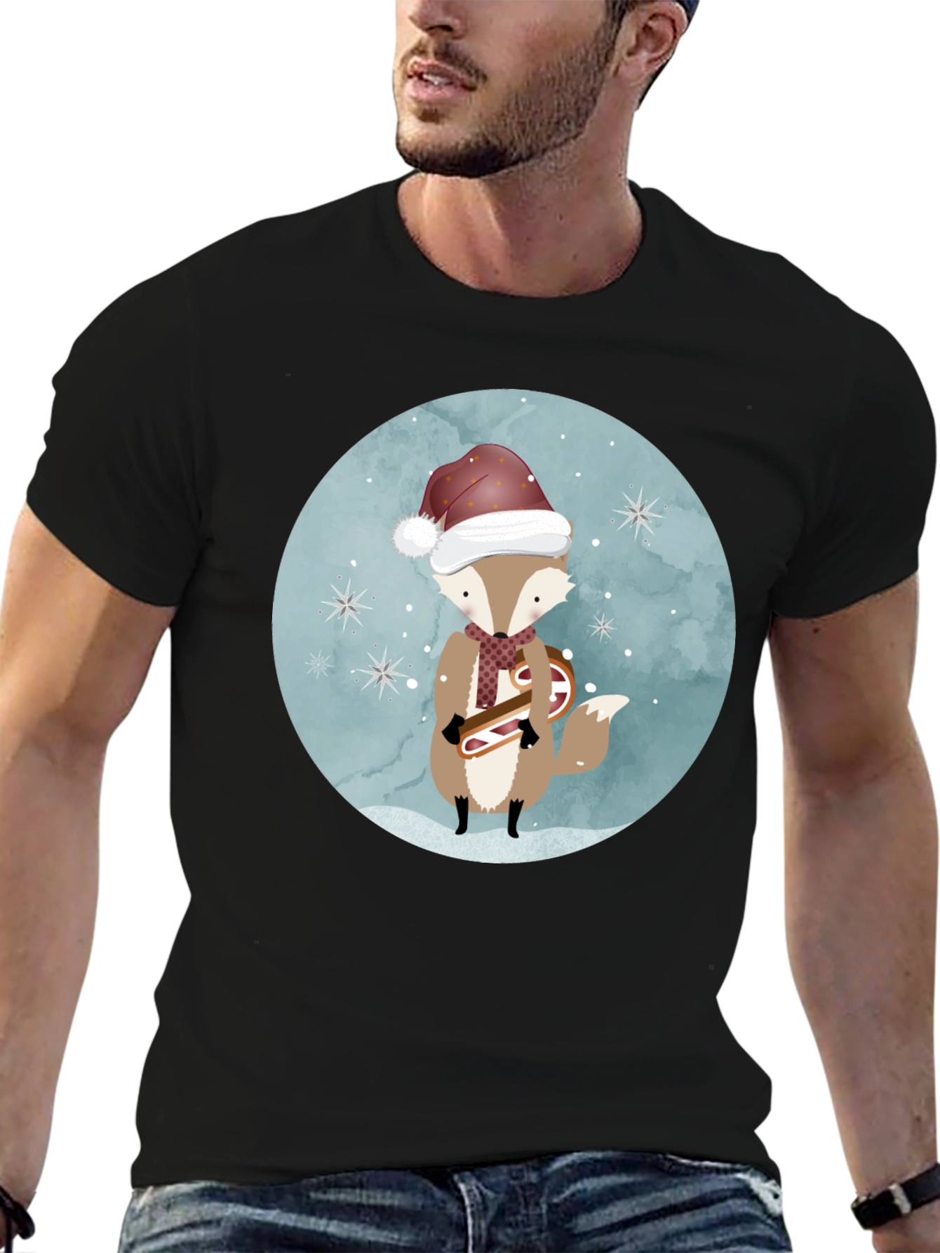 Festive Fox Graphic Tee