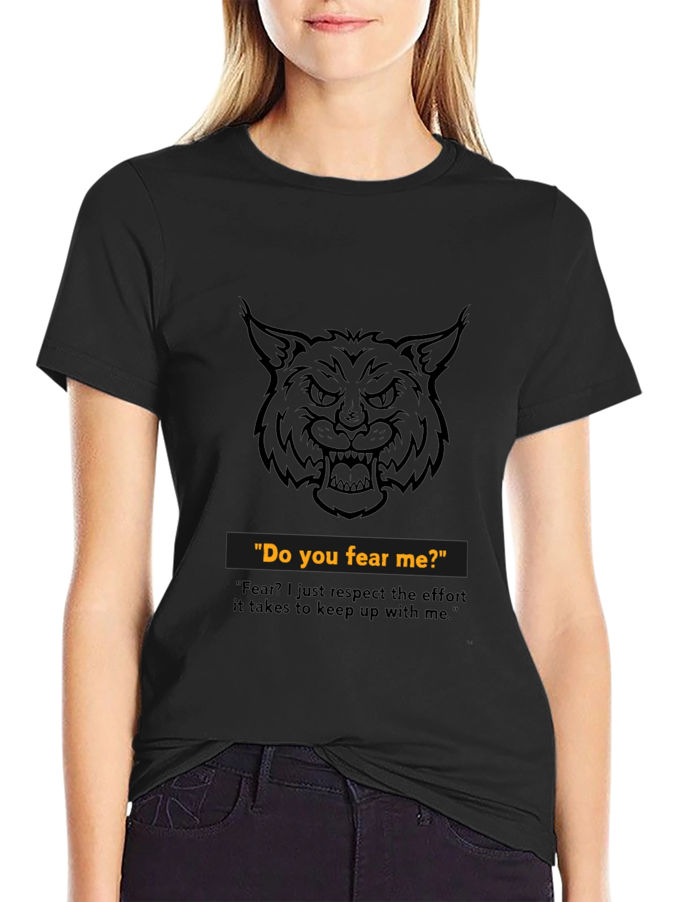 Fearless Graphic Tee - Wildcat Design