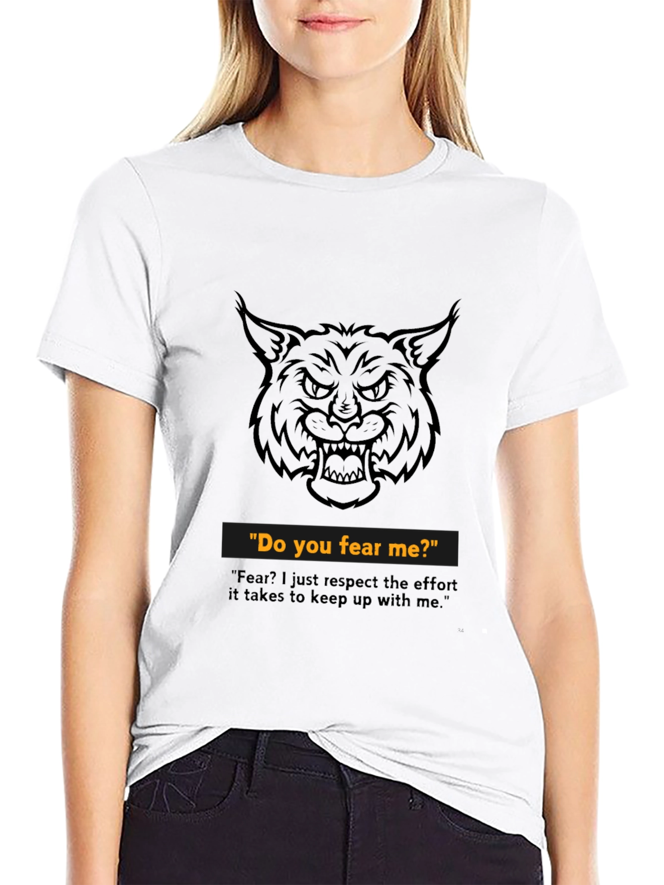 Fearless Graphic Tee - Wildcat Design