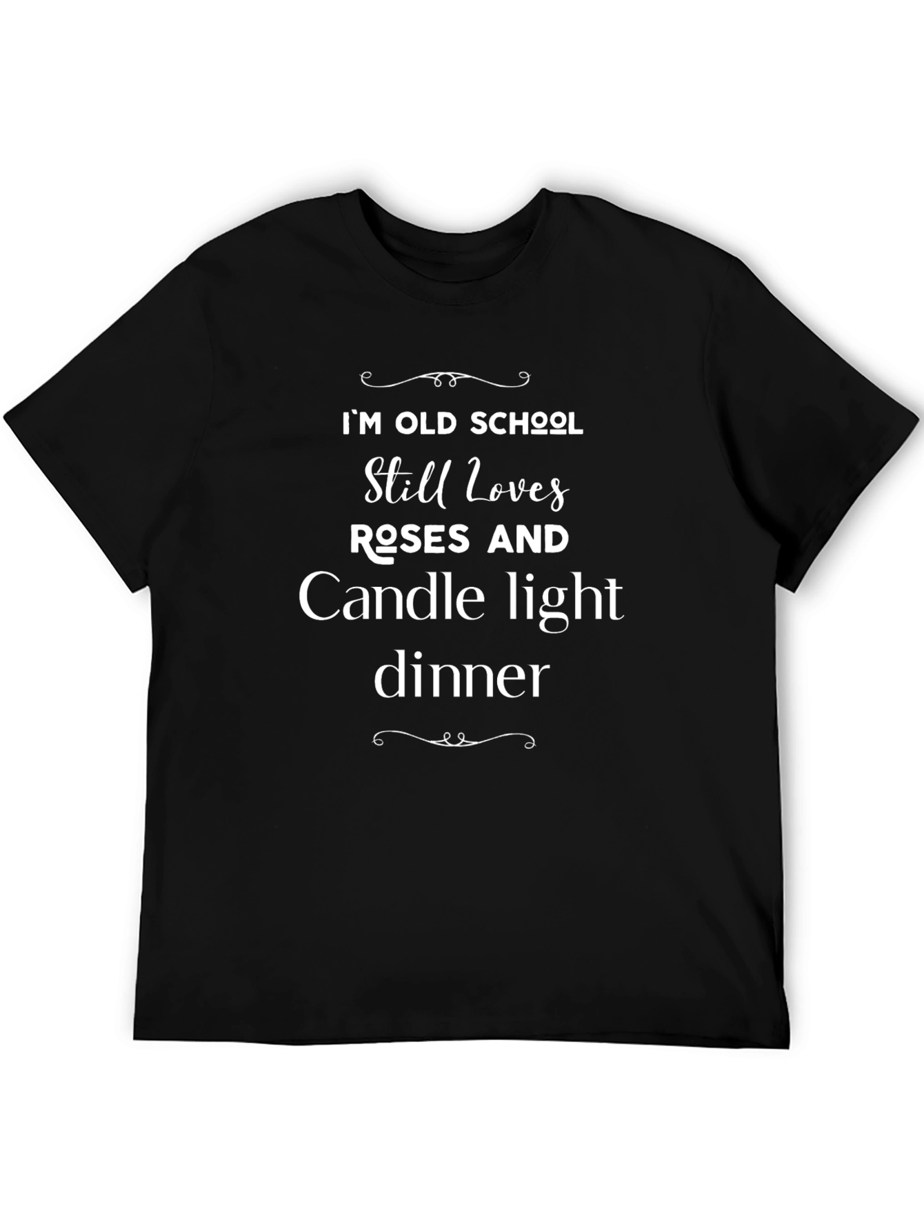 Old School Roses & Candlelight Dinner T-Shirt