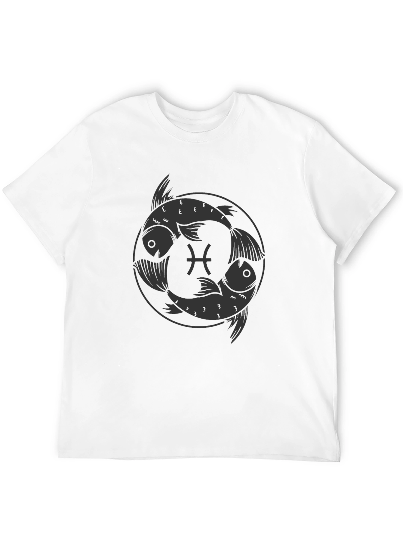 Pisces Zodiac Graphic Tee - Stylish Astrology T-Shirt