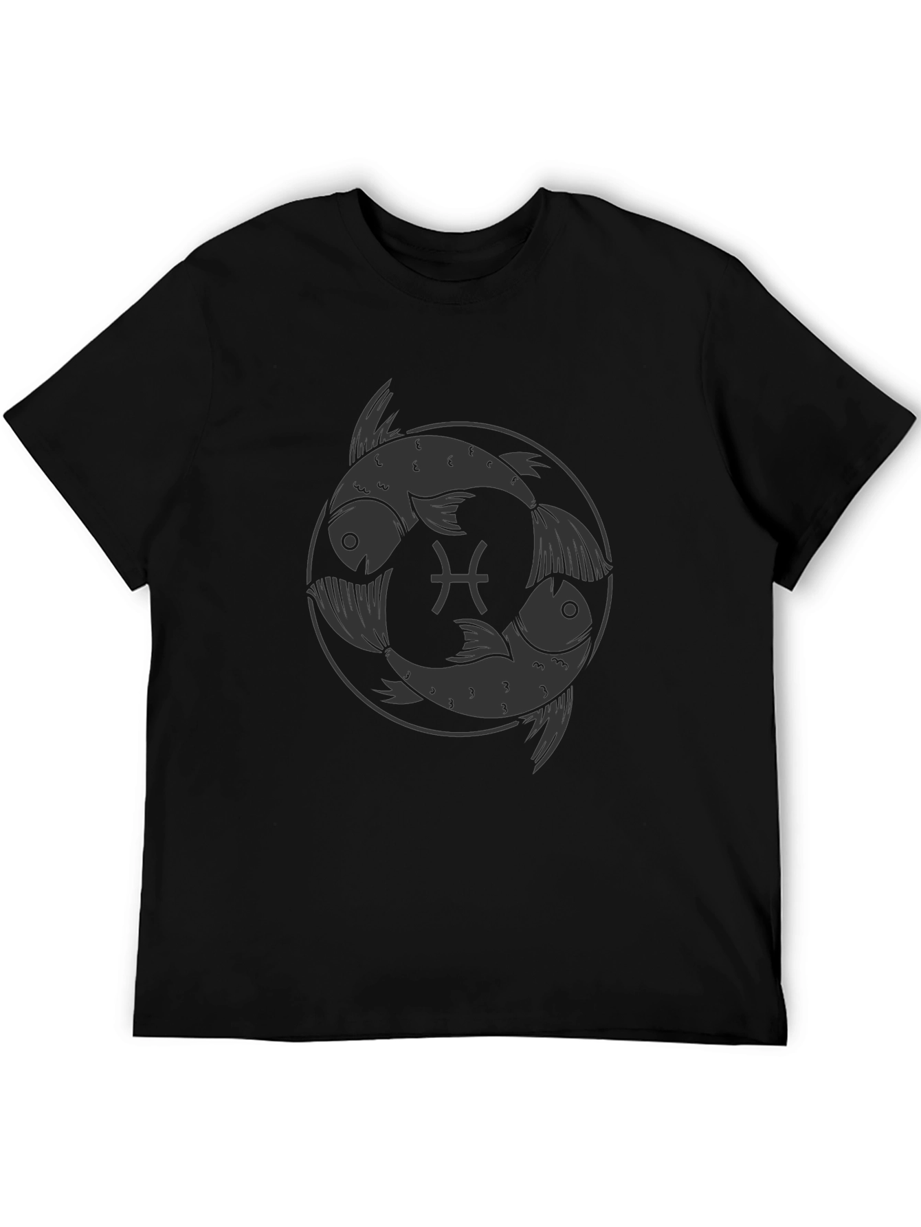 Pisces Zodiac Graphic Tee - Stylish Astrology T-Shirt