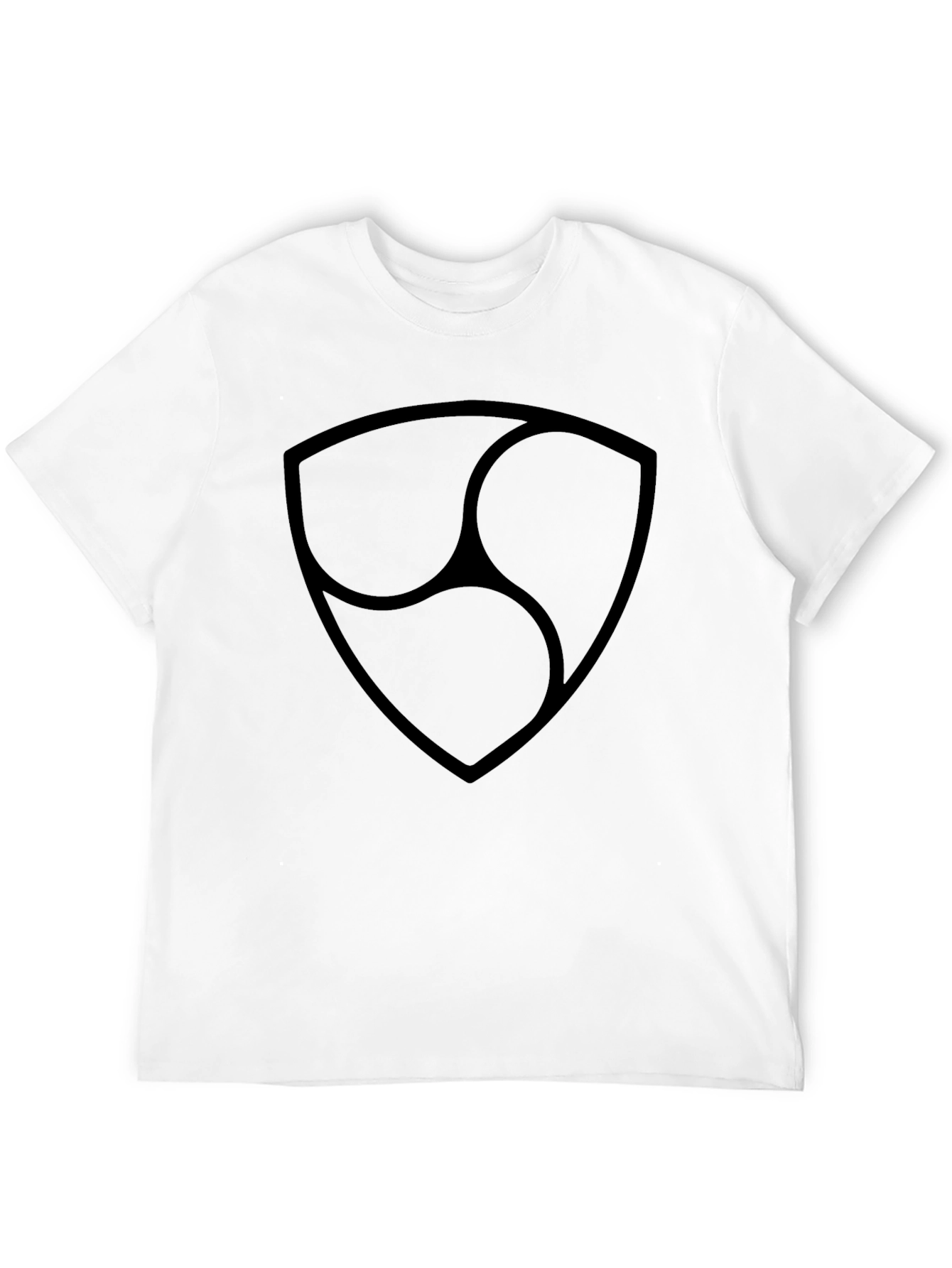 Black Nem Symbol T-Shirt - Casual Style