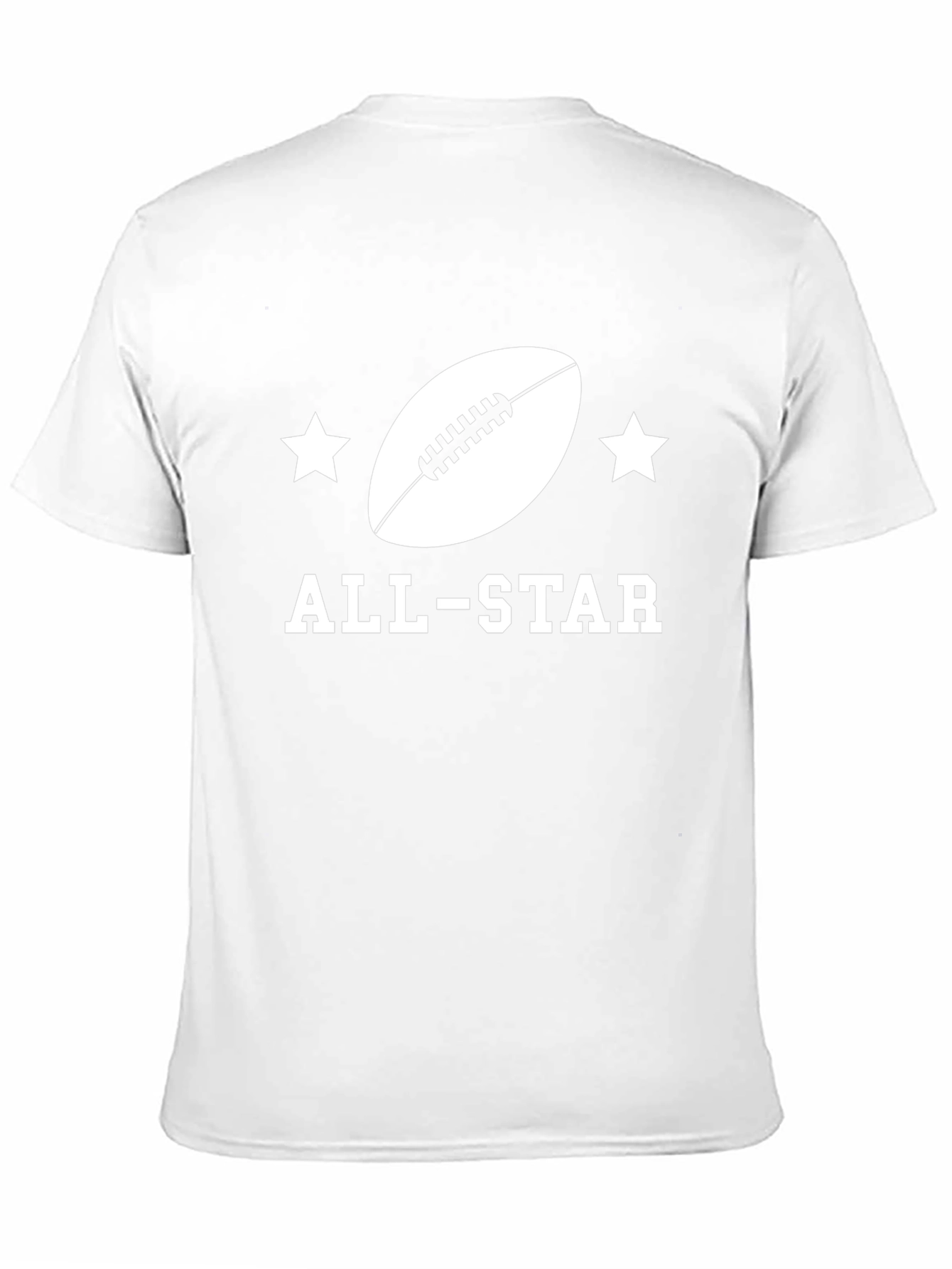 All-Star Football Graphic Tee - Sporty Style