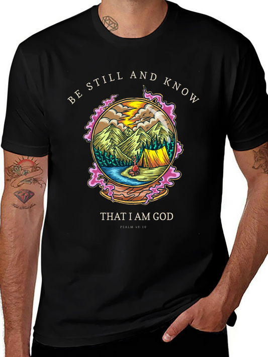 Be Still and Know God Graphic T-Shirt