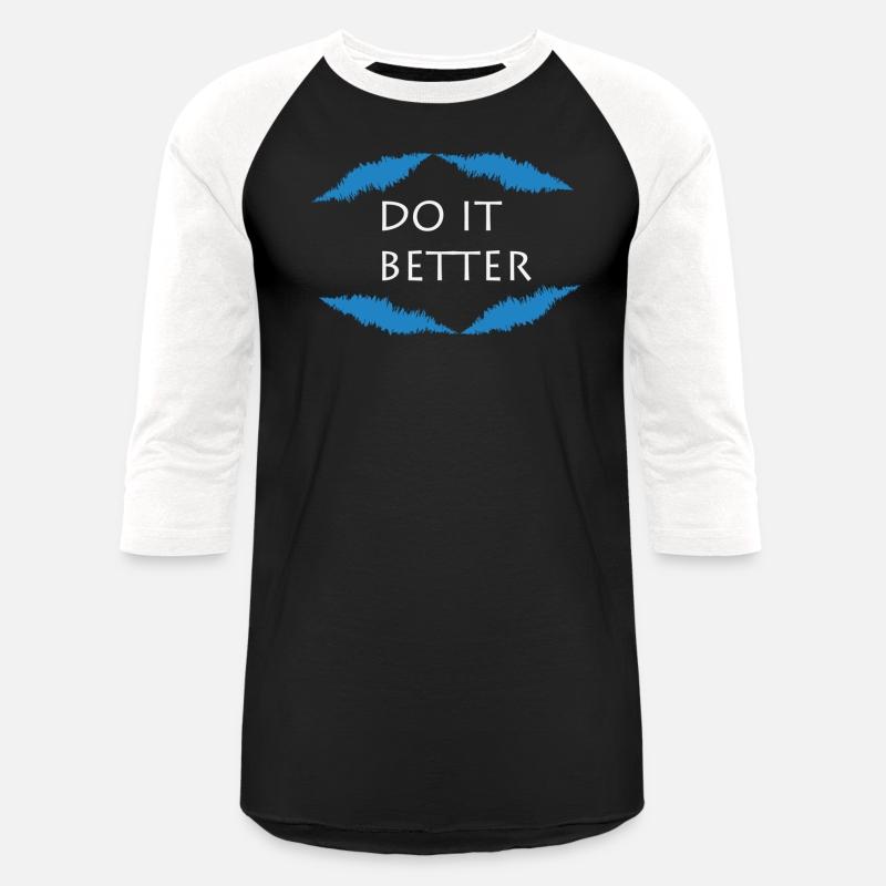 Do It Better Logo Design White Blue
