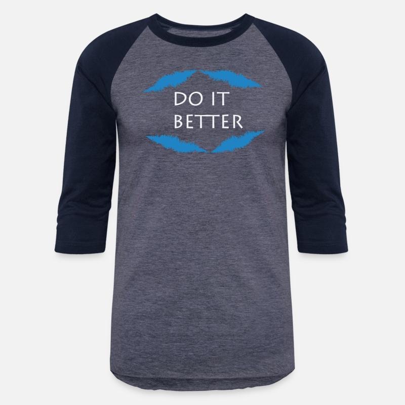 Do It Better Logo Design White Blue