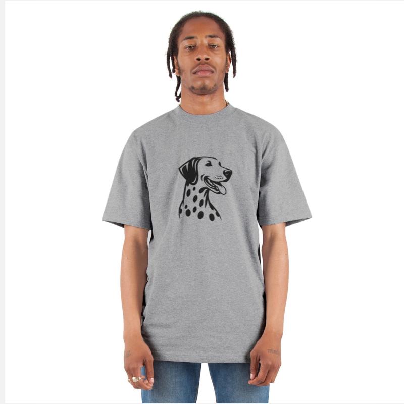 Dog Portrait Elegant Dalmatian Dog