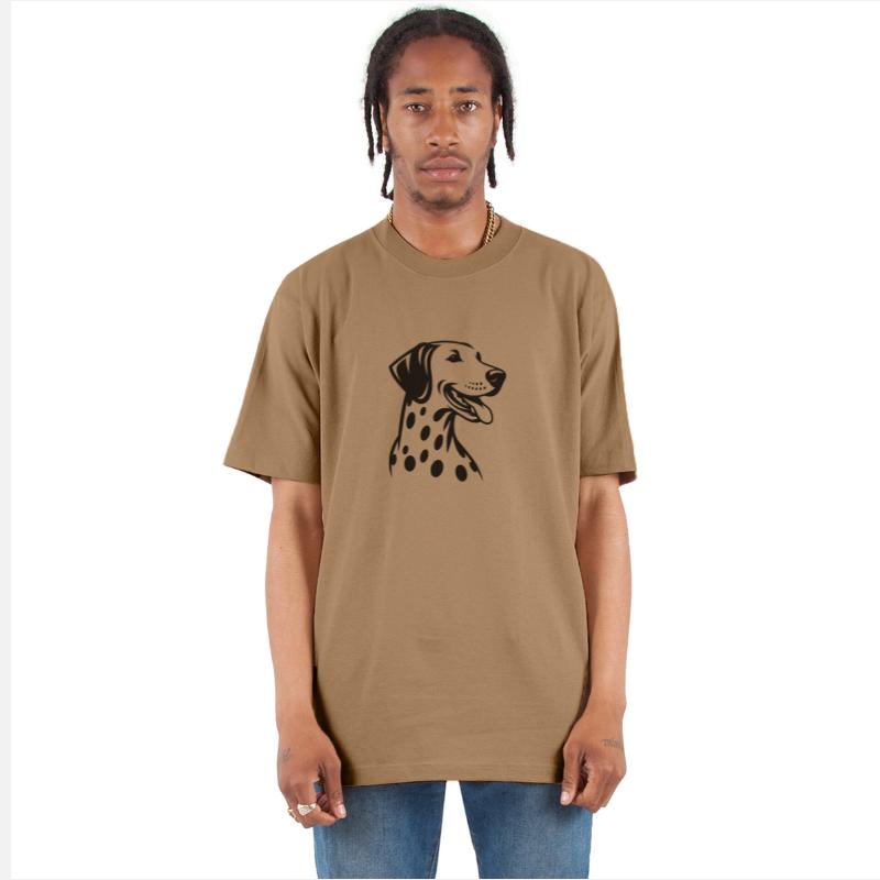 Dog Portrait Elegant Dalmatian Dog