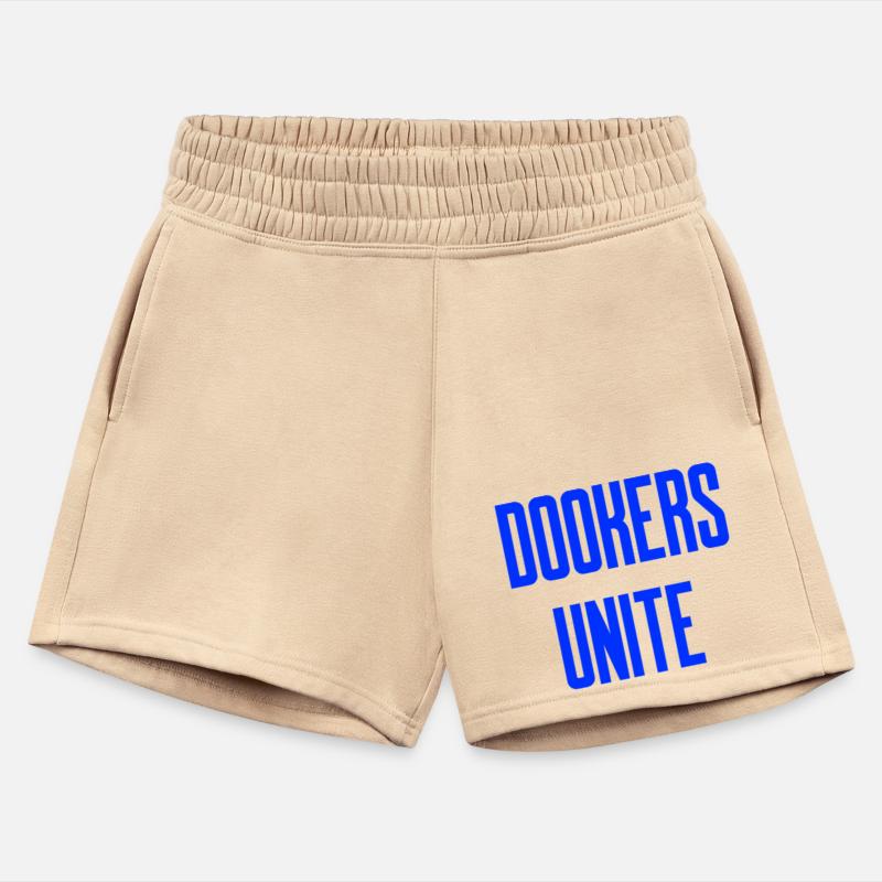 Dookers Unite Blue Text Wild Swimming Tees Long