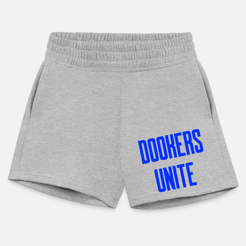 Dookers Unite Blue Text Wild Swimming Tees Long