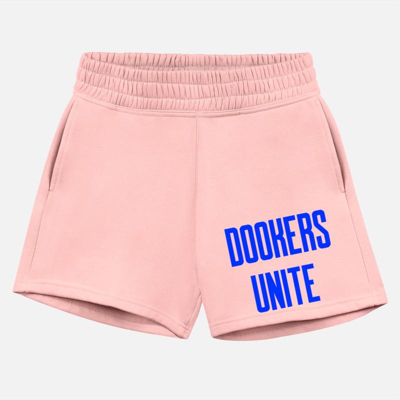Dookers Unite Blue Text Wild Swimming Tees Long