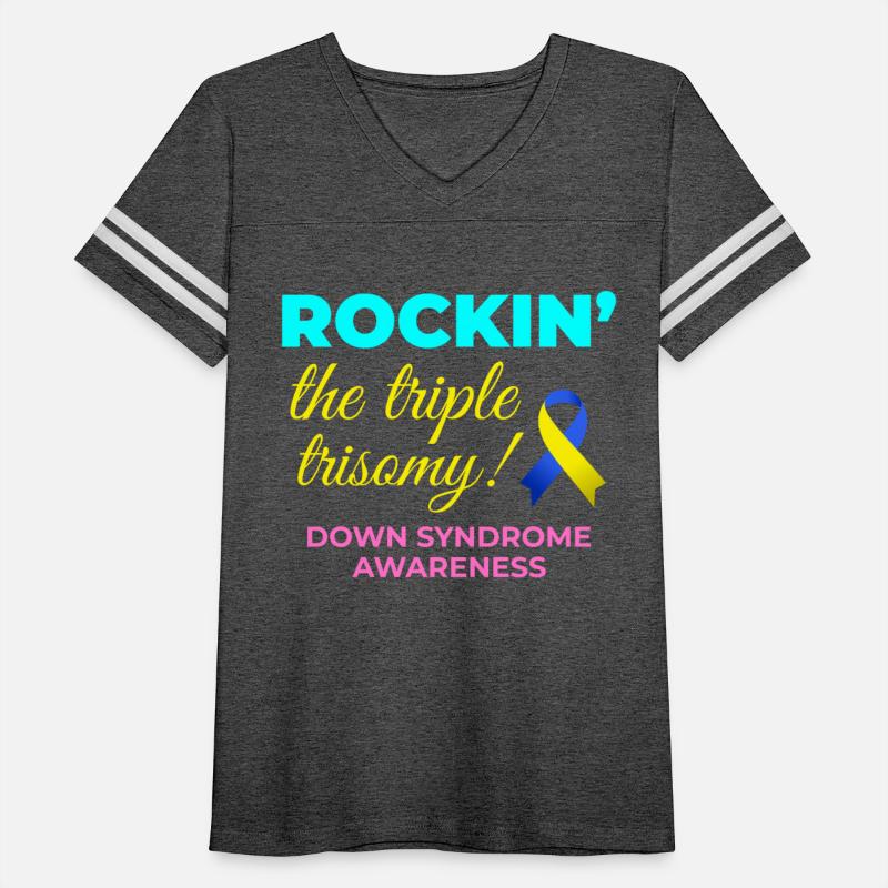 Down Syndrome Awareness Triple Trisomy Rock