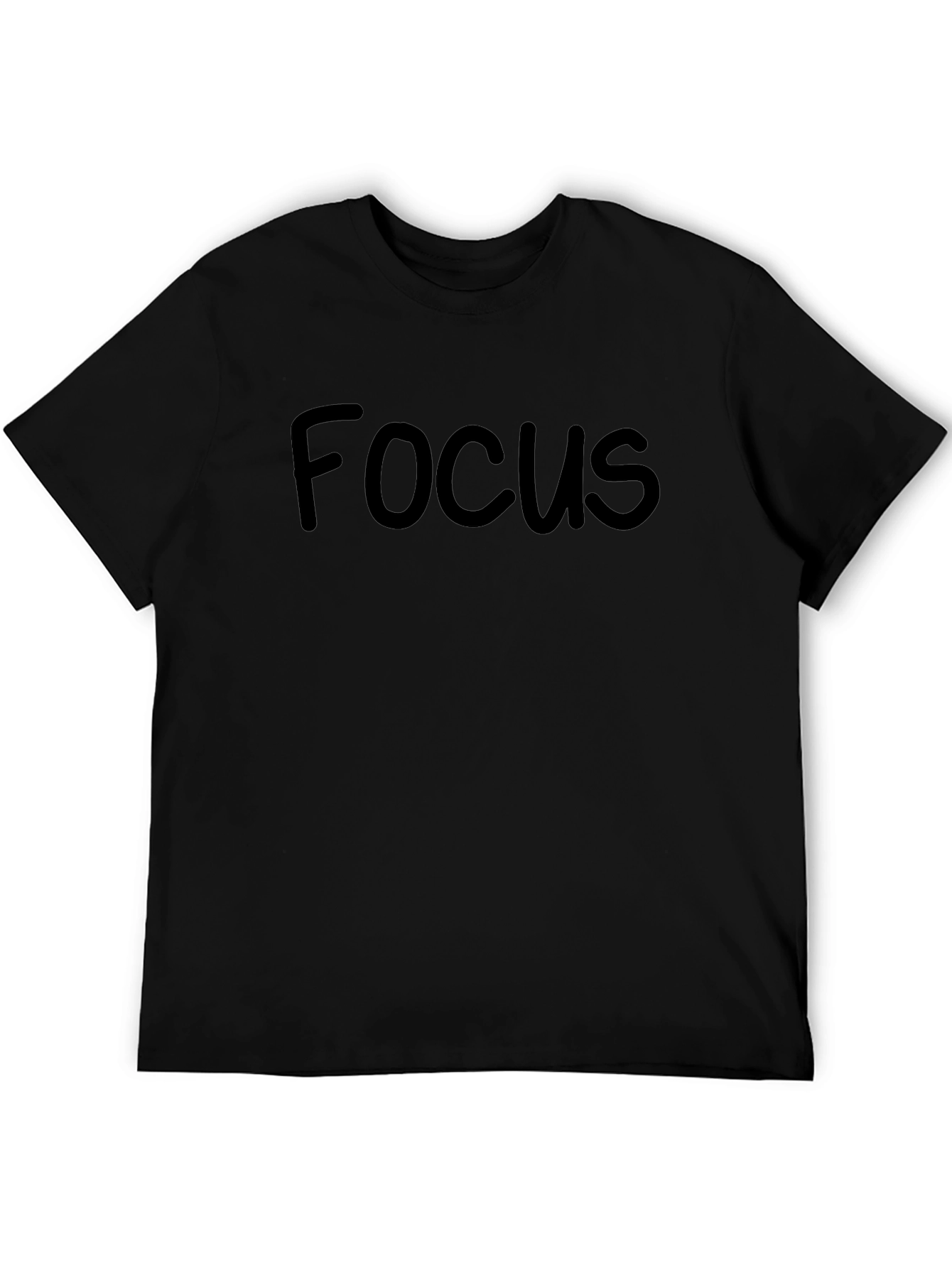 Focus Black T-Shirt