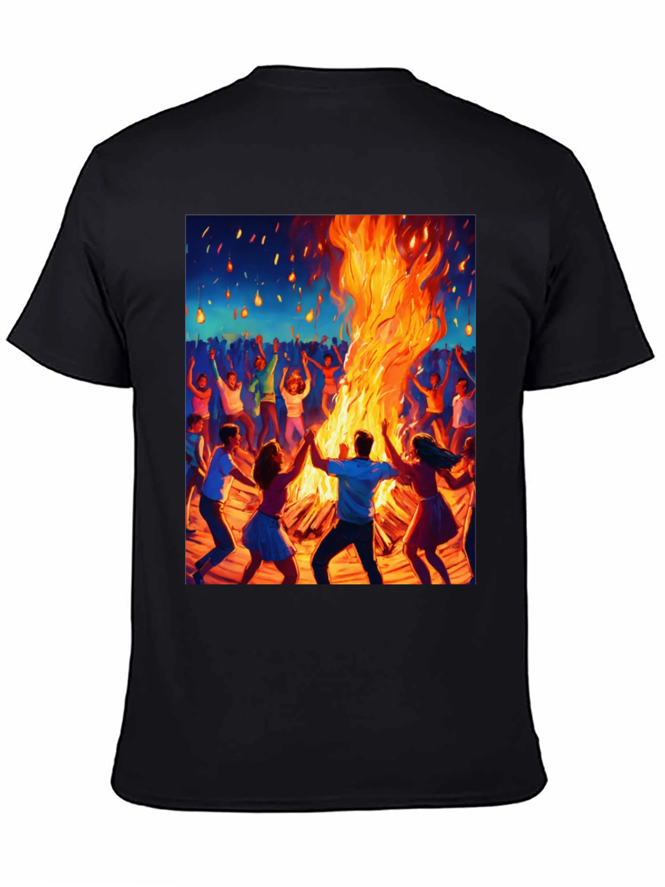 Bonfire Party Graphic T-Shirt