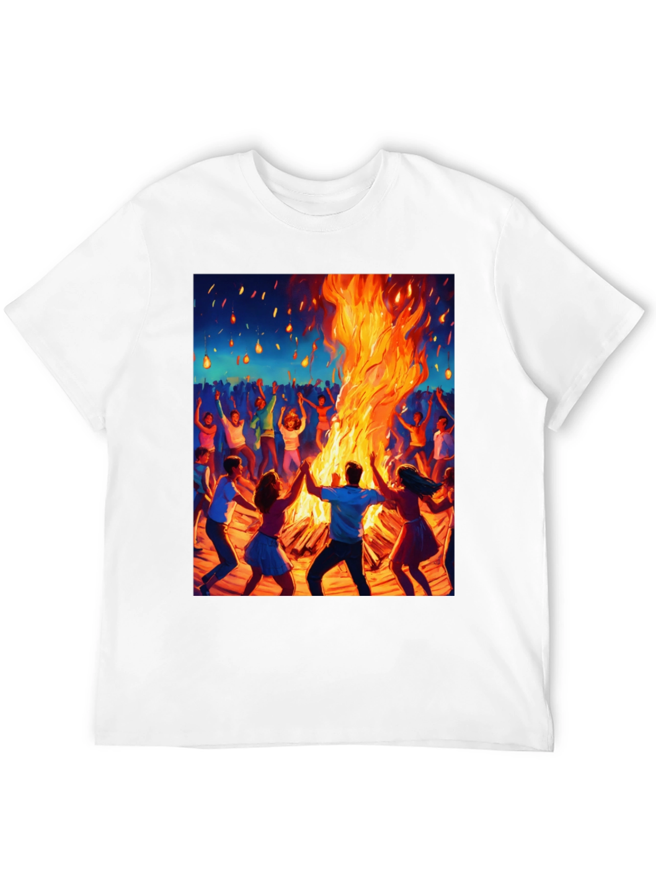 Bonfire Party Graphic T-Shirt