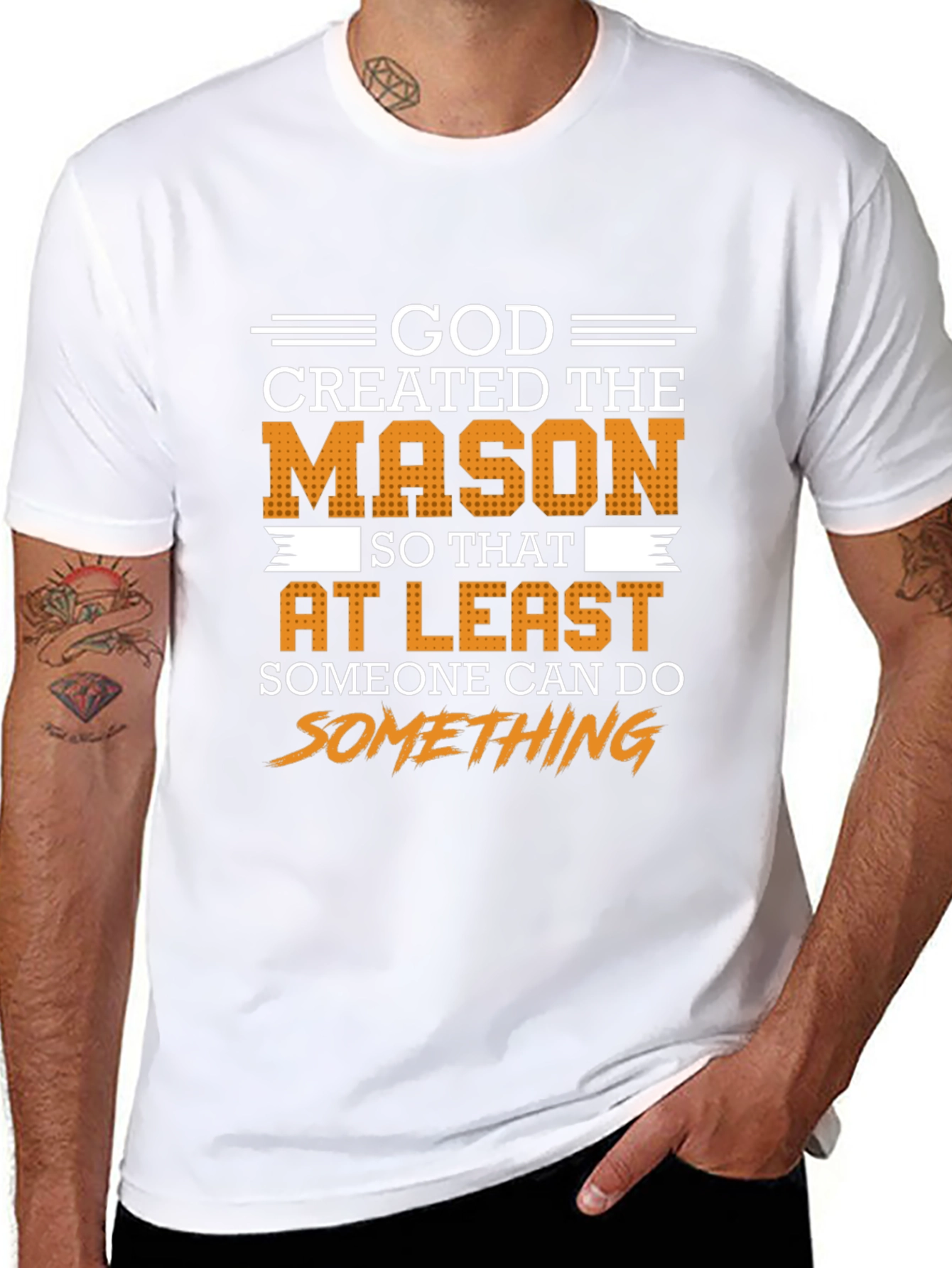 God Created The Mason T-Shirt