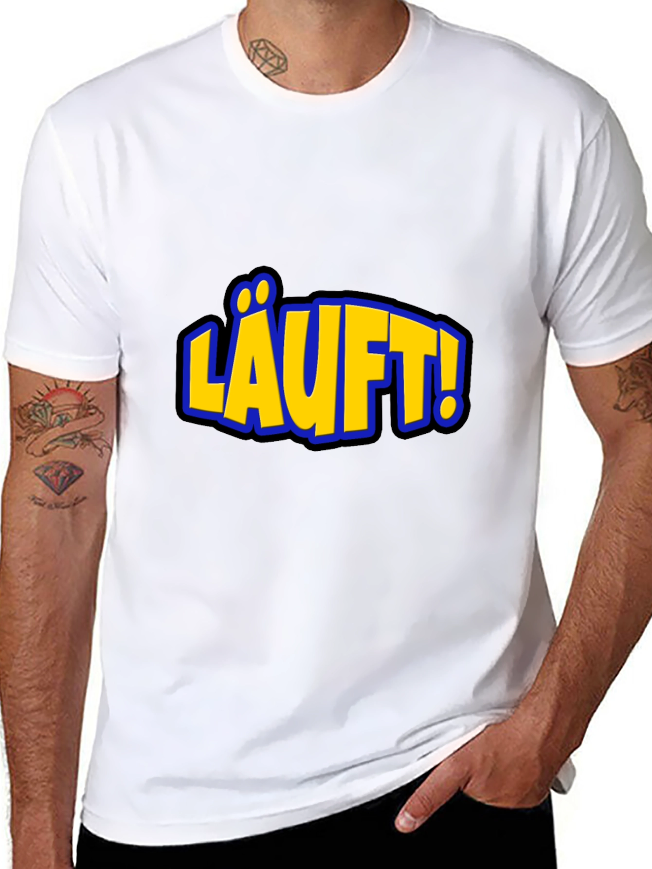 Läuft! German T-Shirt - Runs Great!