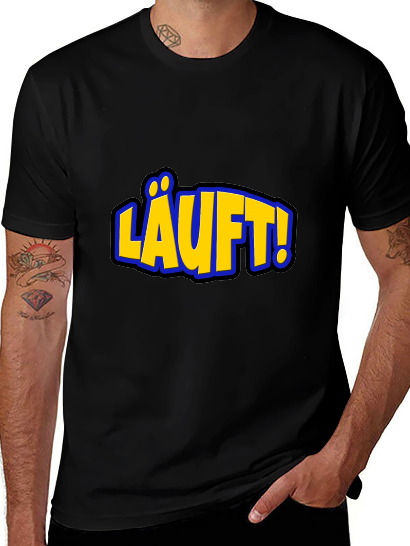Läuft! German T-Shirt - Runs Great!