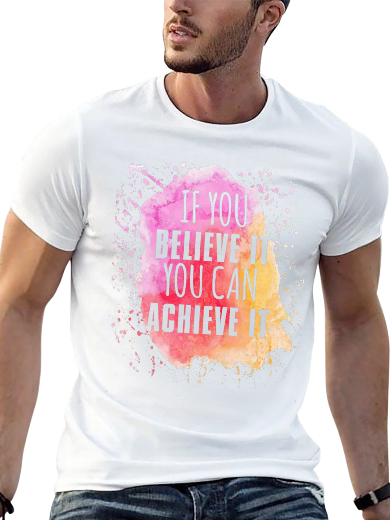 Believe Achieve Graphic Tee