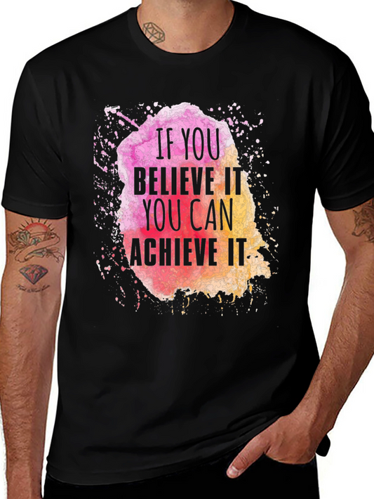 Believe Achieve Graphic Tee