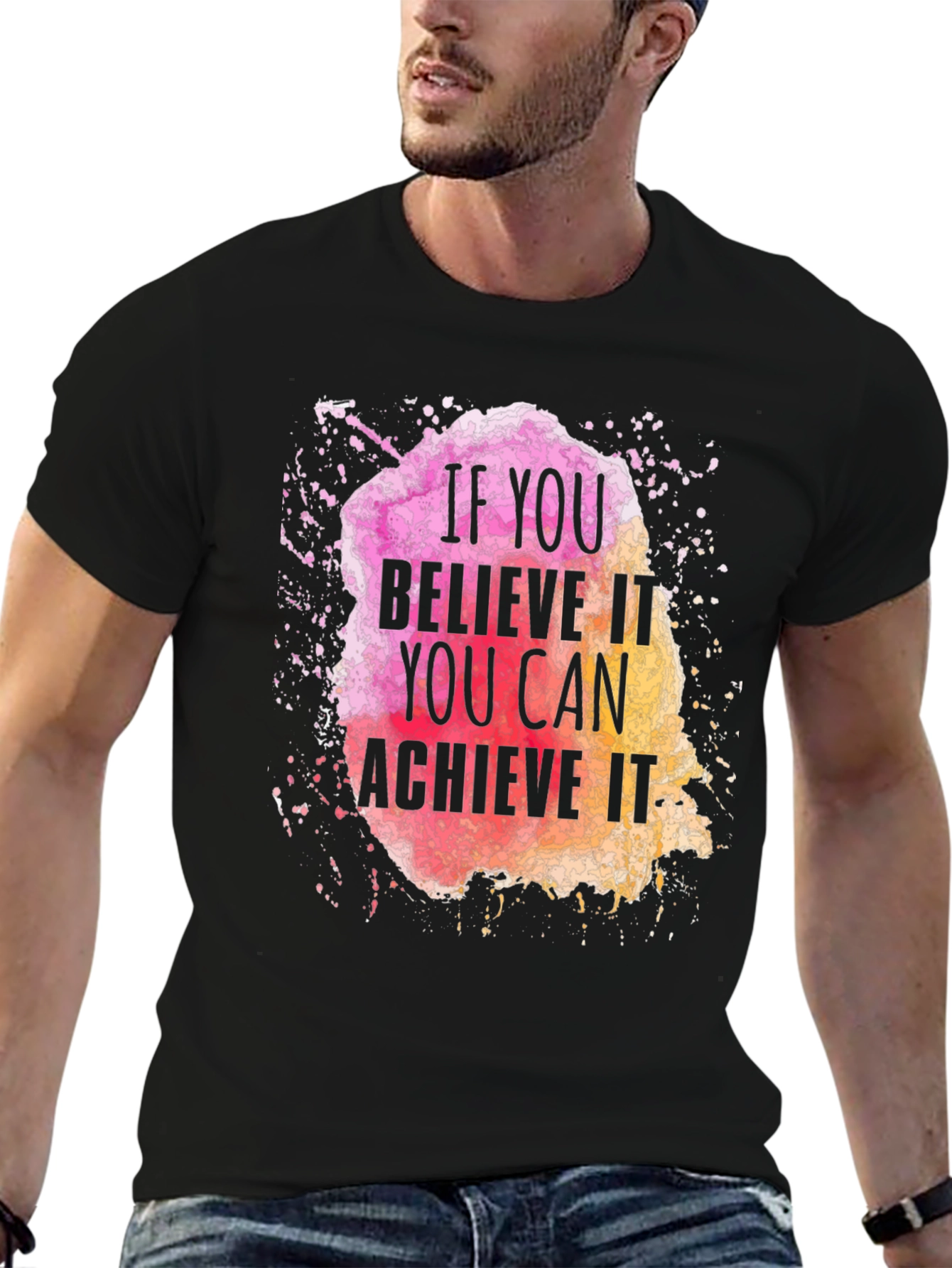 Believe Achieve Graphic Tee