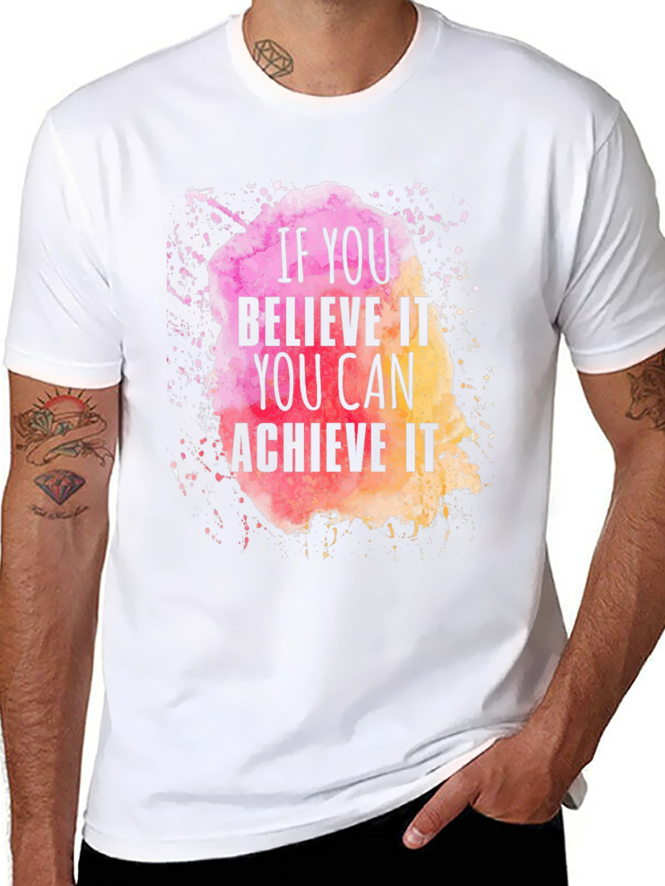 Believe Achieve Graphic Tee