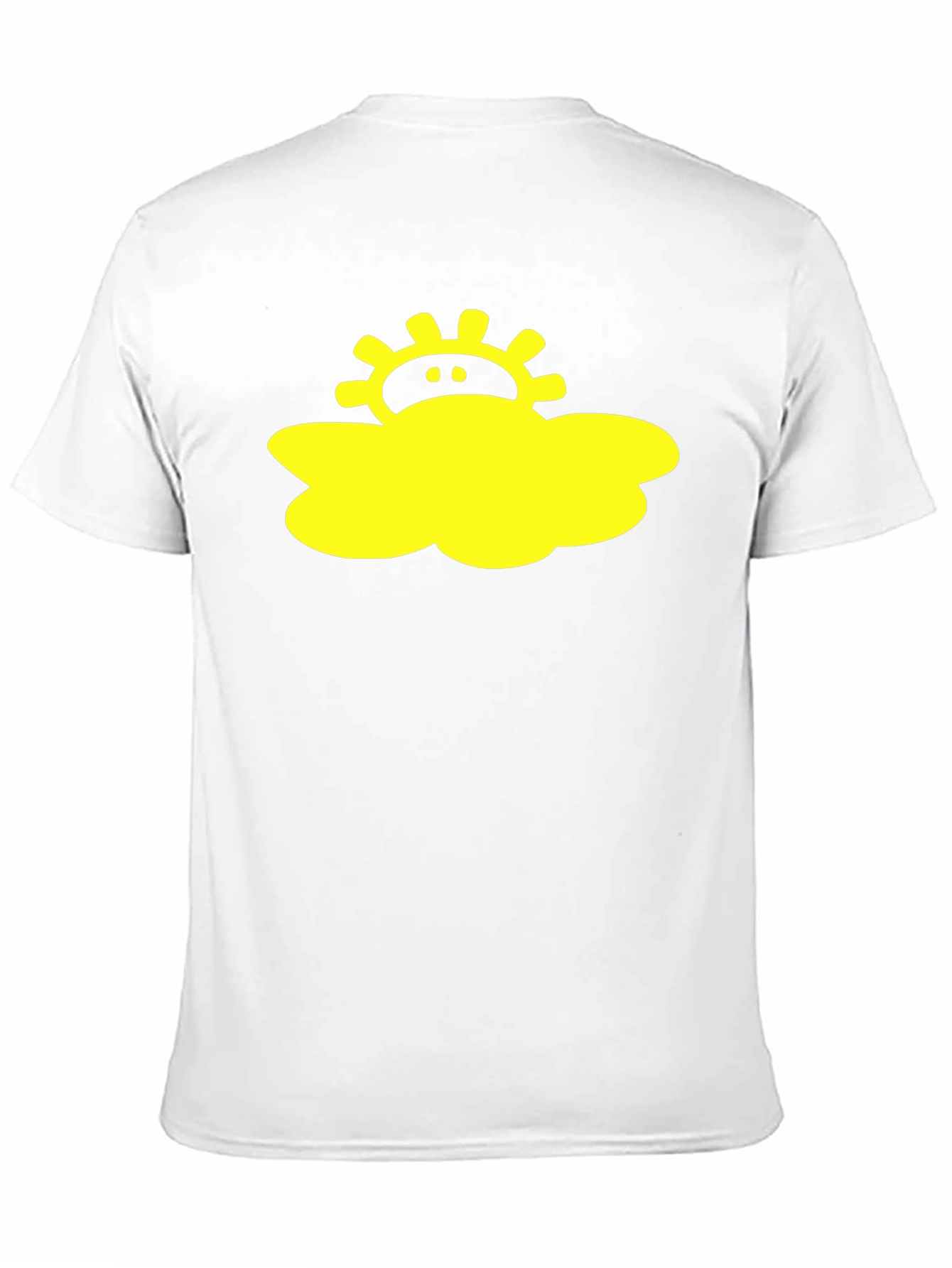 Sunny Cloud Black T-Shirt