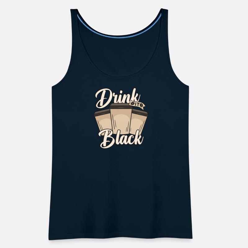 Drink Black Coffee Coffee Typography