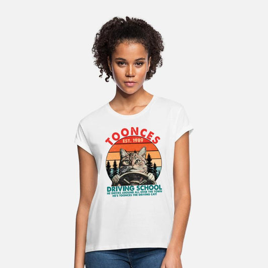 Driving School Cat Tee