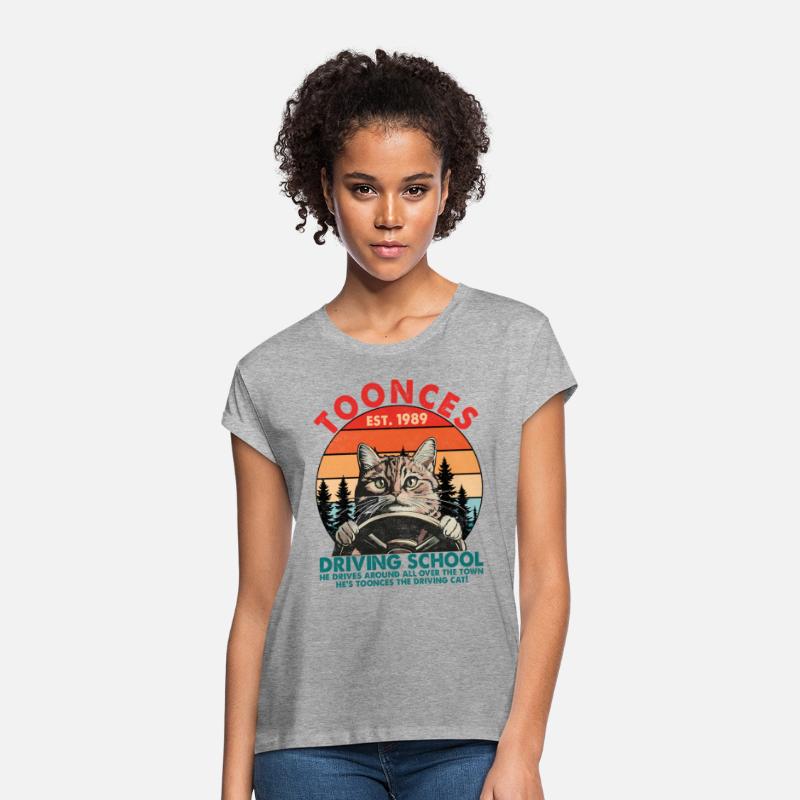Driving School Cat Tee