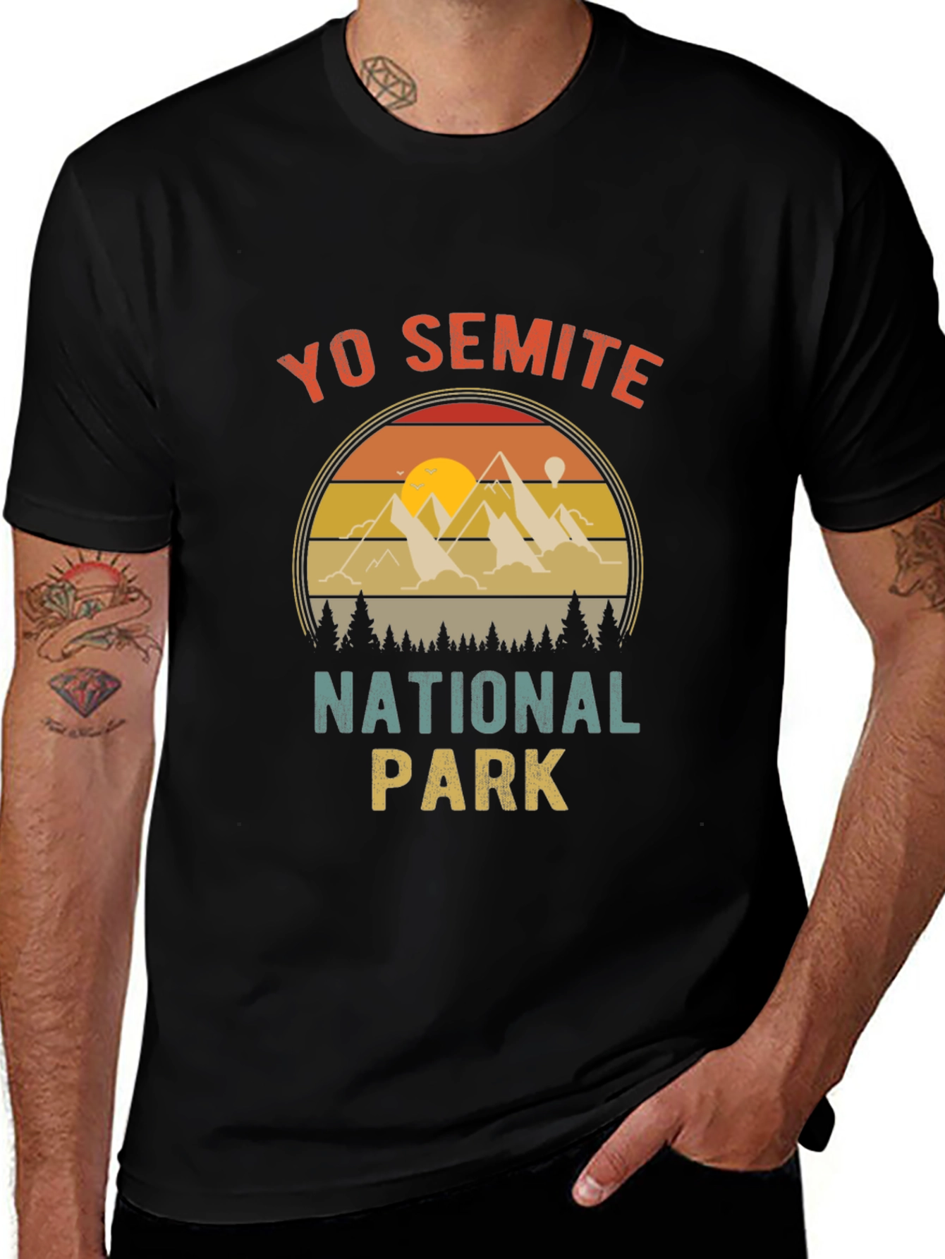 Yo Semite National Park Graphic Tee