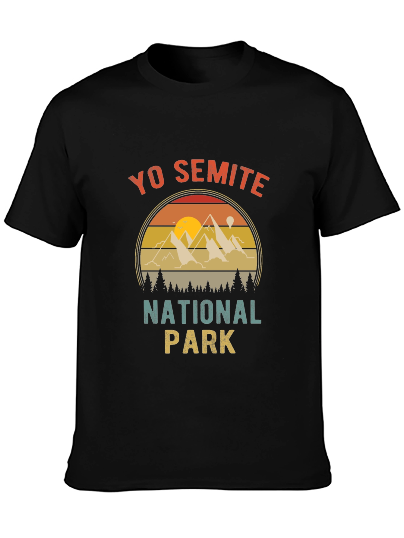 Yo Semite National Park Graphic Tee