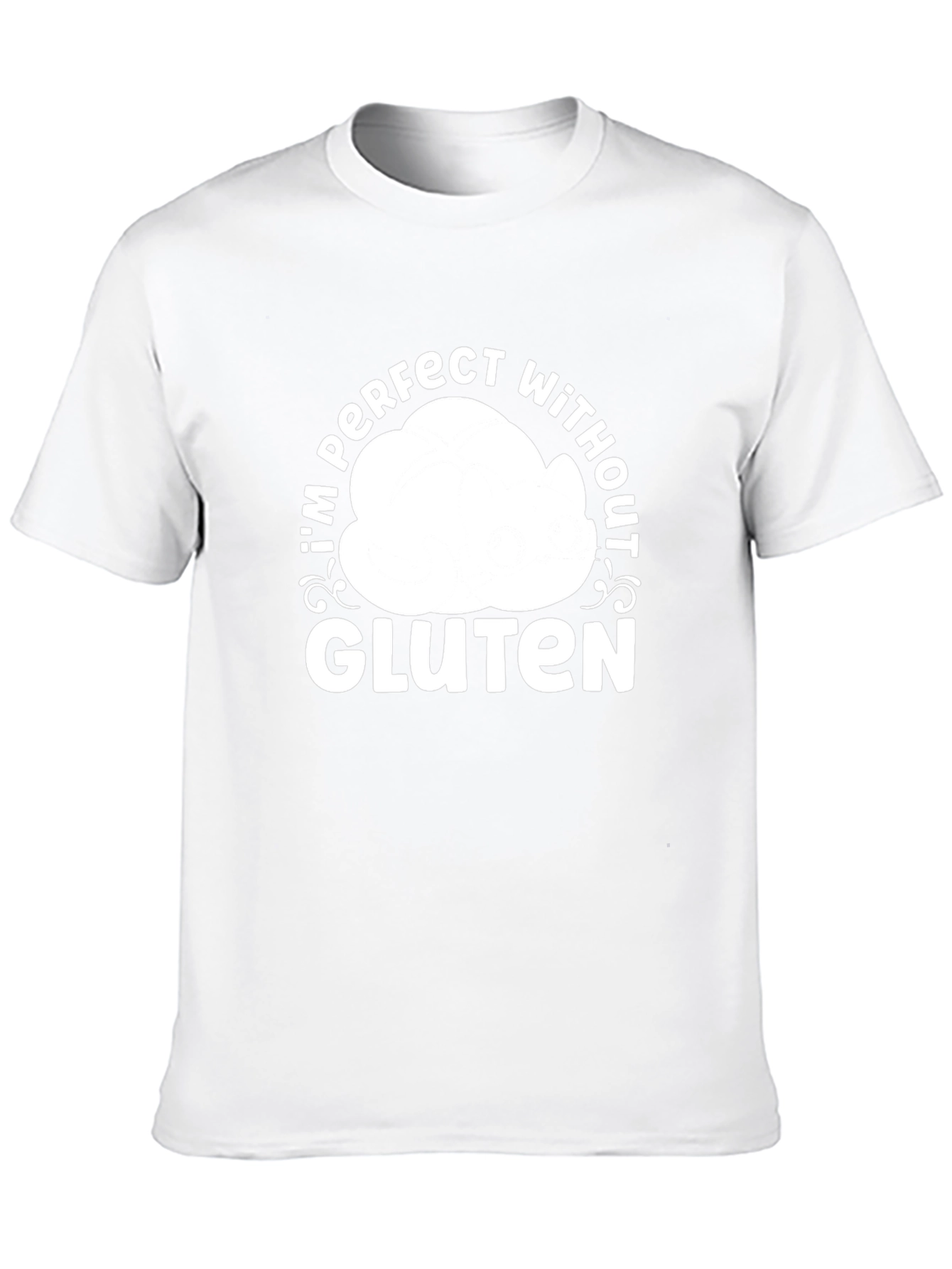 Perfect Without Gluten T-Shirt - Black