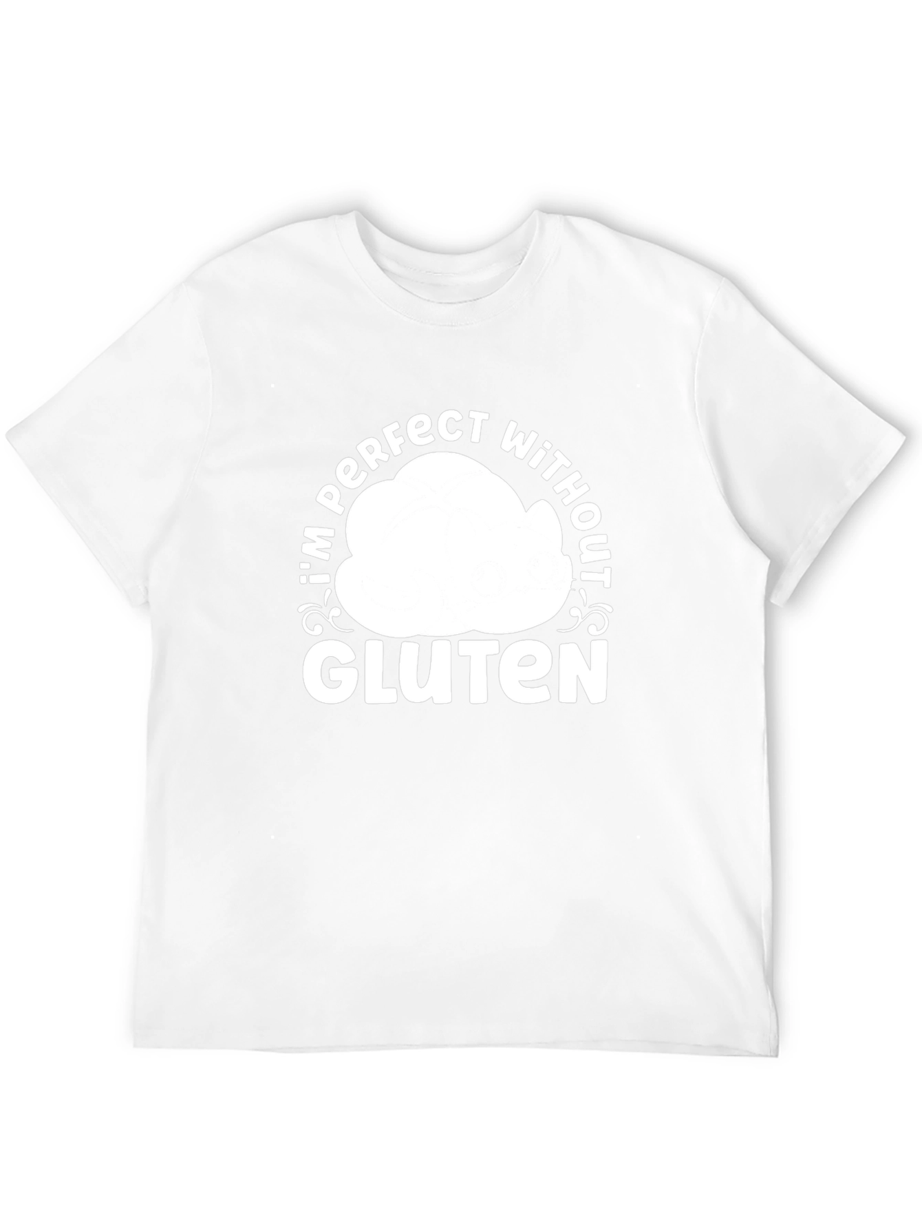 Perfect Without Gluten T-Shirt - Black