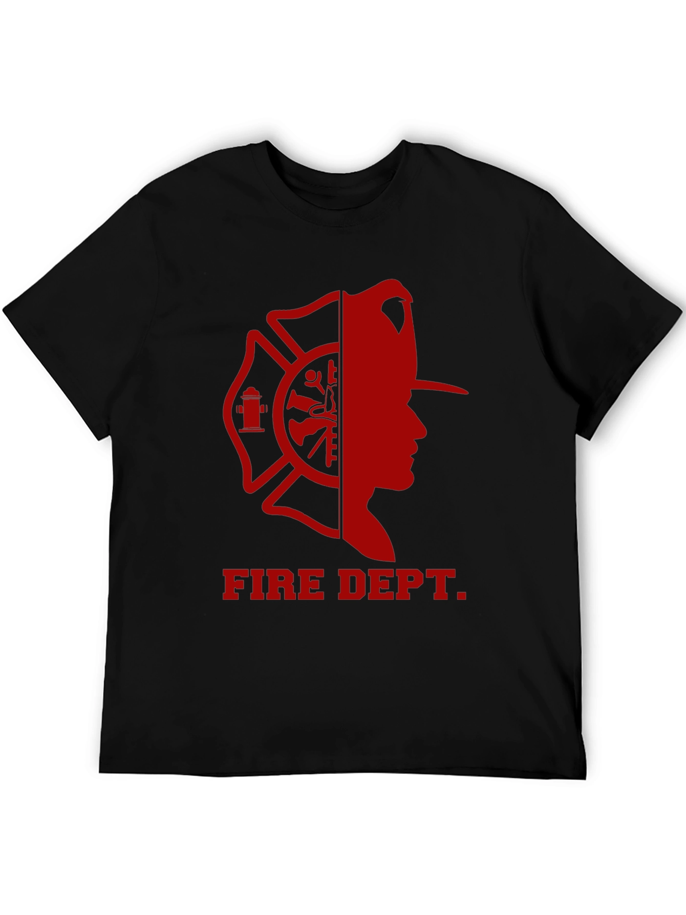 Fire Dept. Graphic T-Shirt