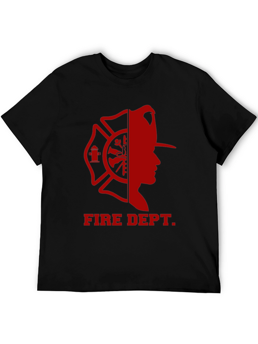 Fire Dept. Graphic T-Shirt