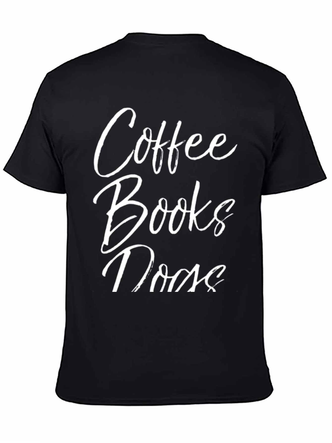 Coffee Books and Dogs T-Shirt