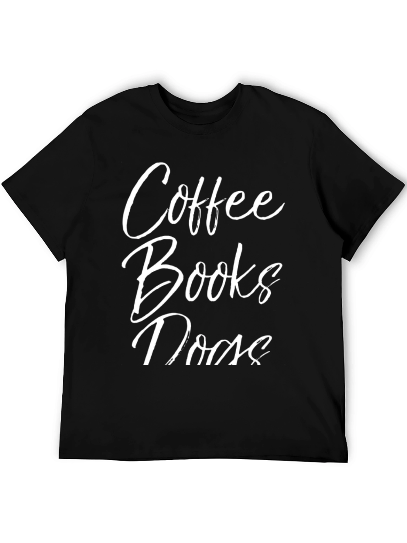 Coffee Books and Dogs T-Shirt