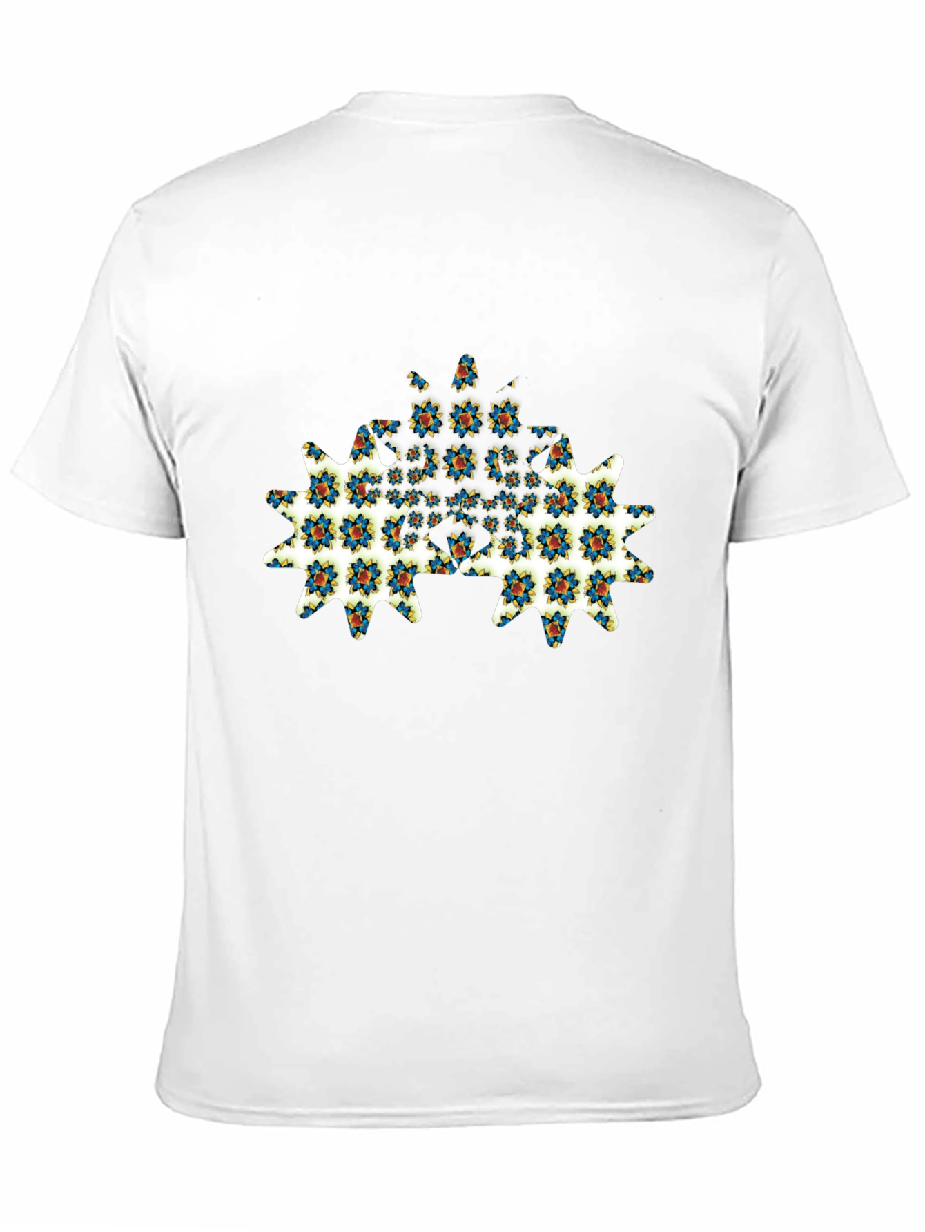 Floral Gear Graphic Tee - Modern Menswear