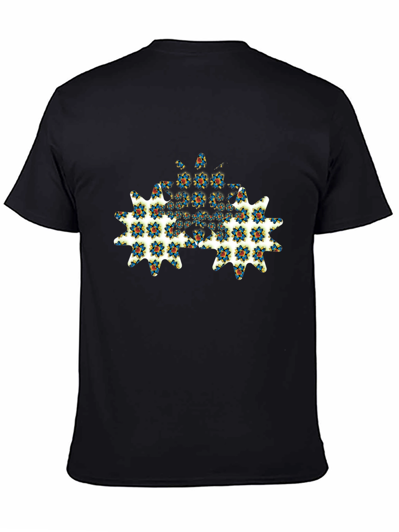 Floral Gear Graphic Tee - Modern Menswear