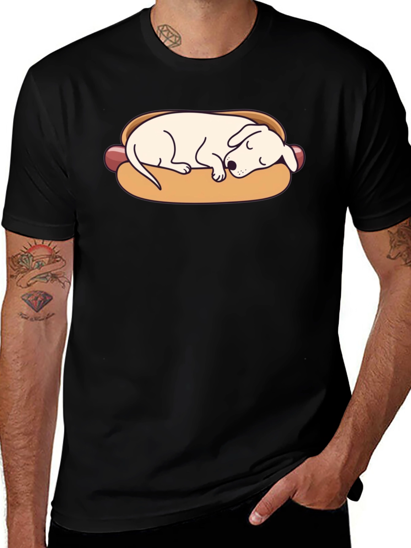 Funny Hot Dog Dog T-Shirt