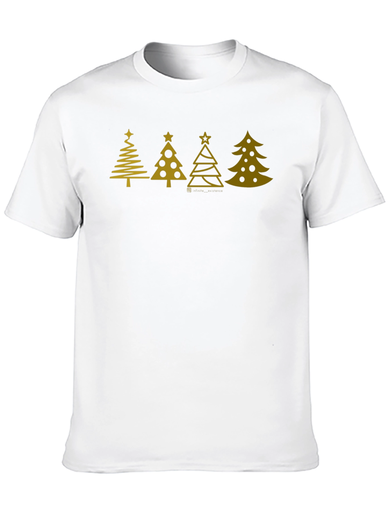 Festive Christmas Tree Graphic Tee - Holiday Style