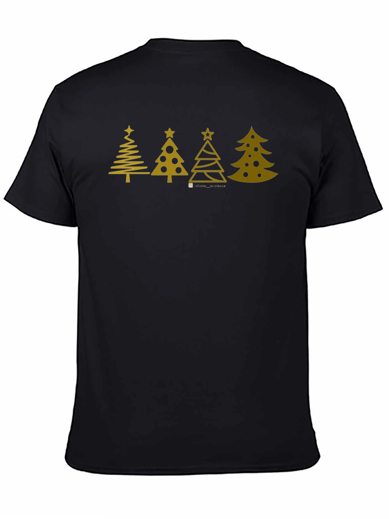 Festive Christmas Tree Graphic Tee - Holiday Style