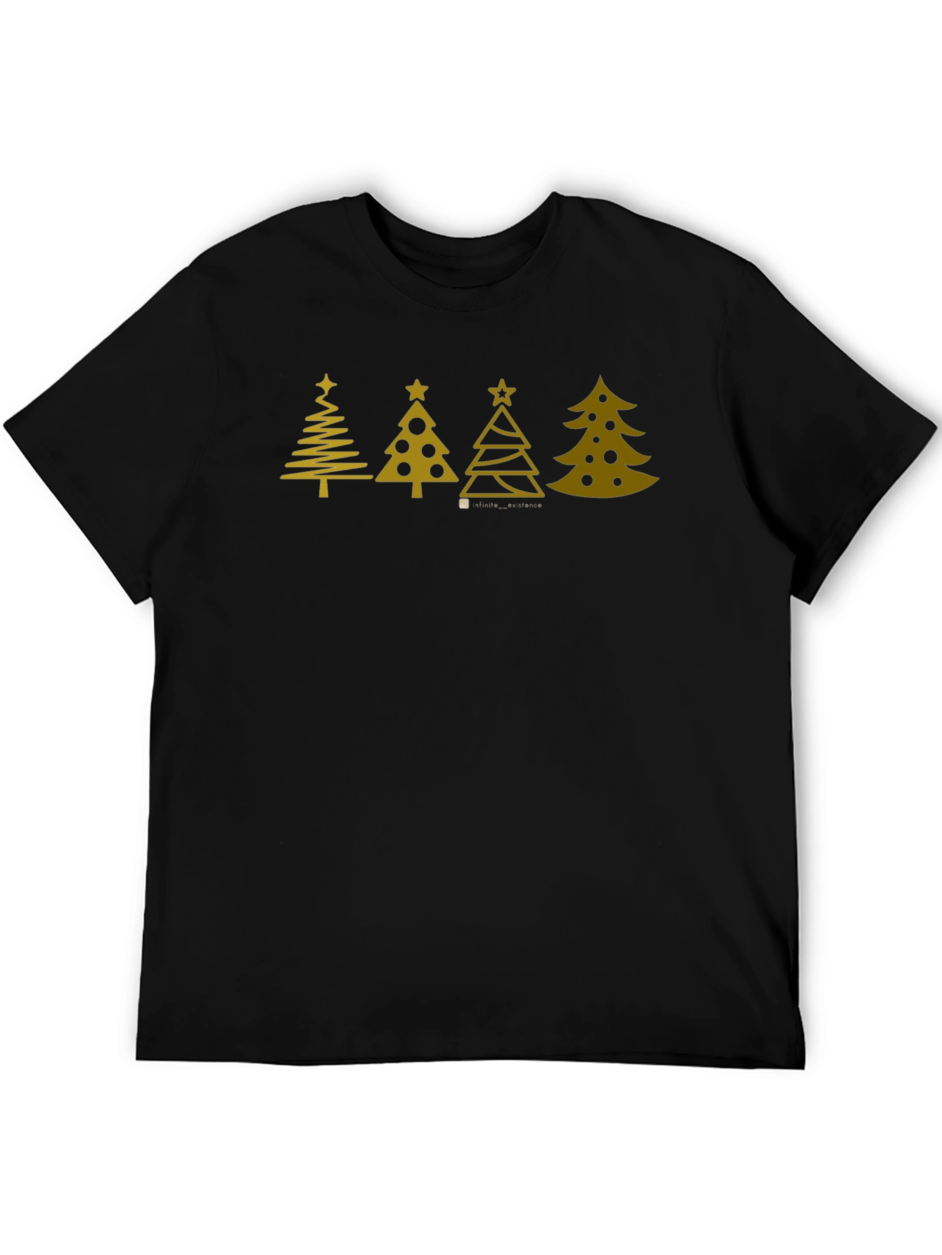 Festive Christmas Tree Graphic Tee - Holiday Style