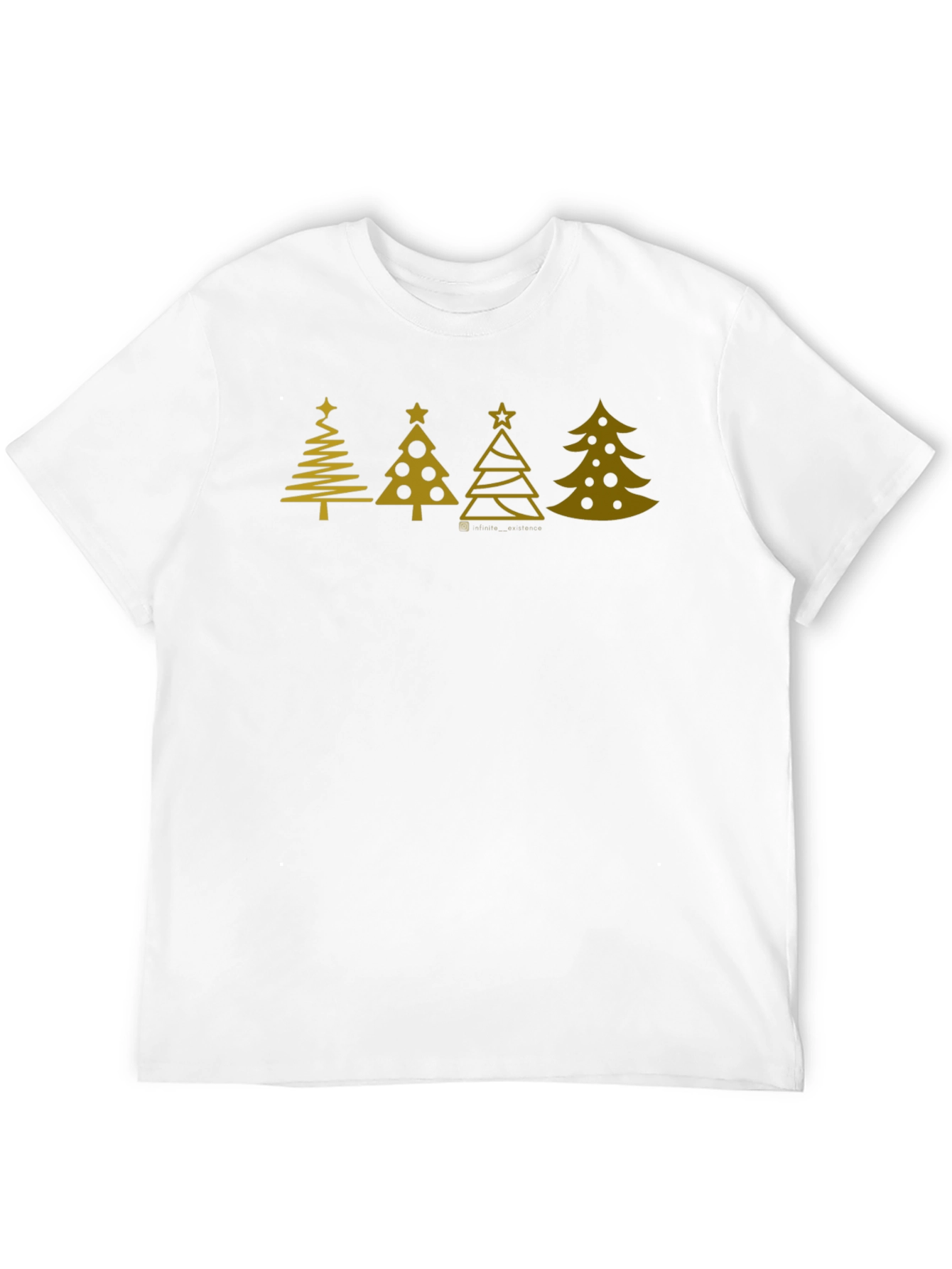 Festive Christmas Tree Graphic Tee - Holiday Style