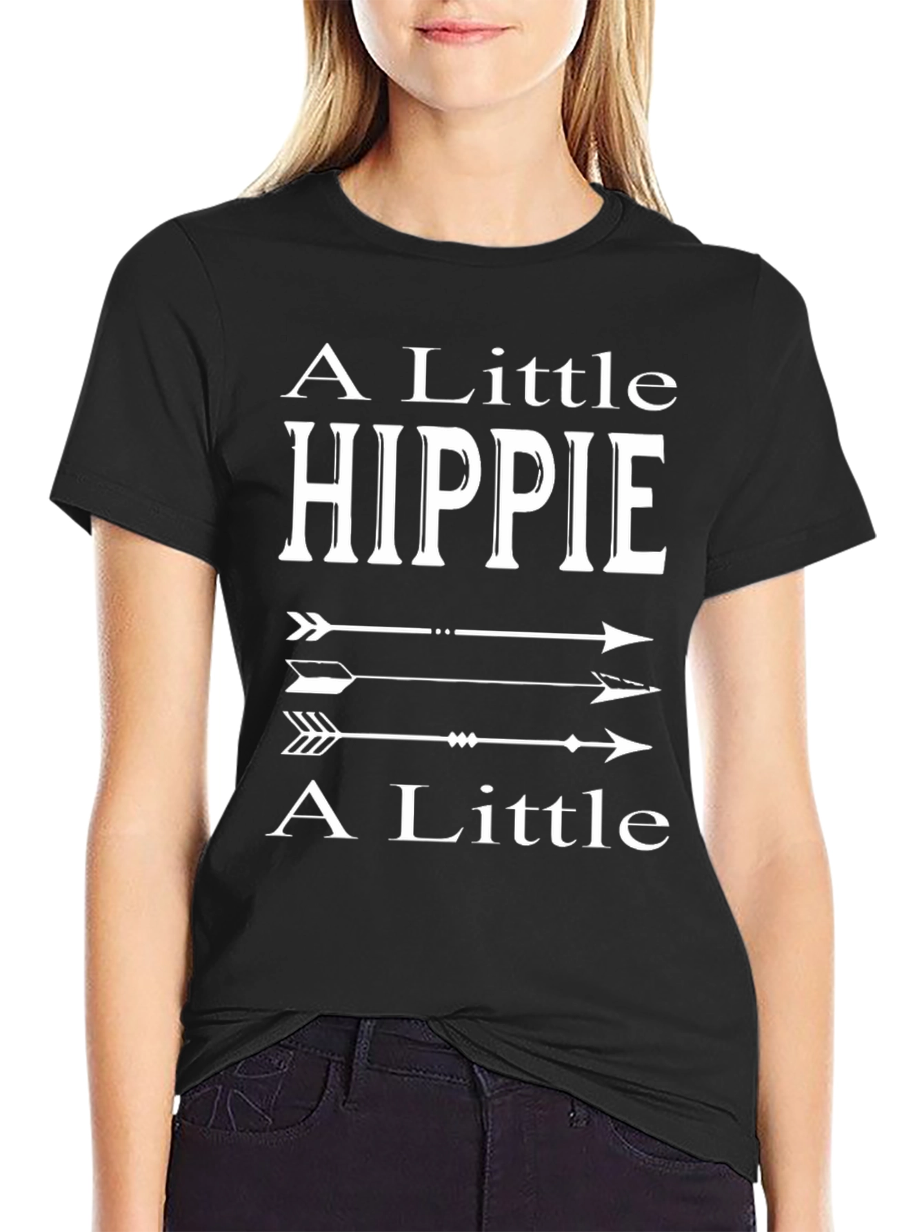 A Little Hippie Arrow Graphic Tee