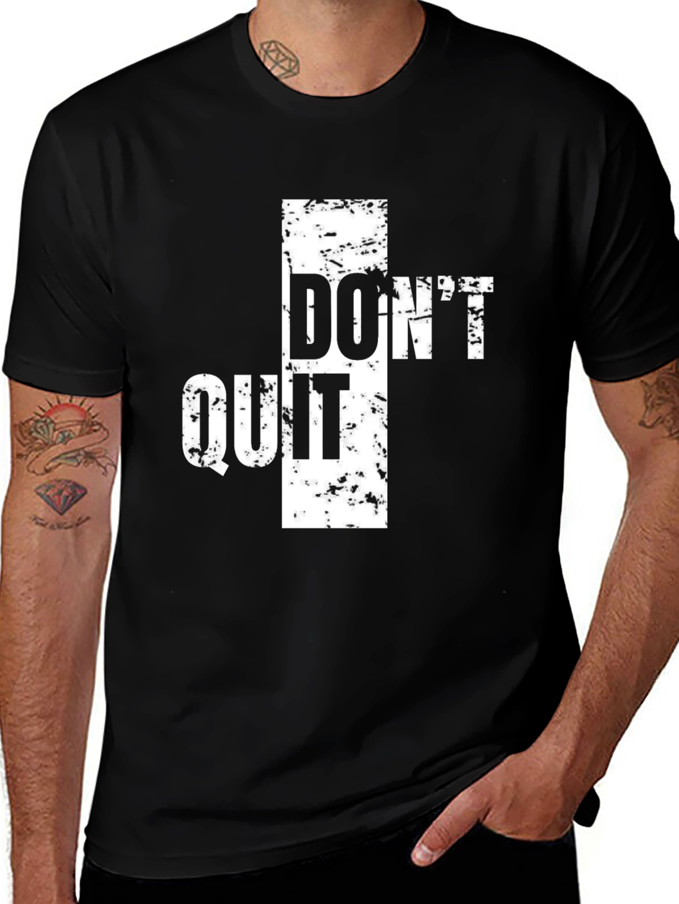 Motivational Dont Quit T-Shirt