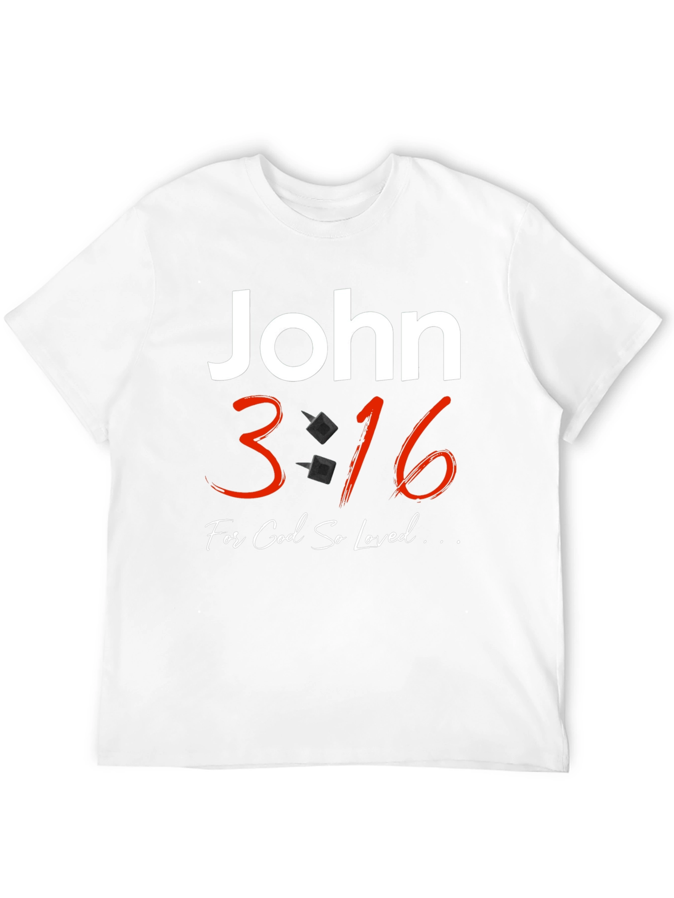 John 3:16 T-Shirt - Religious Christian Apparel
