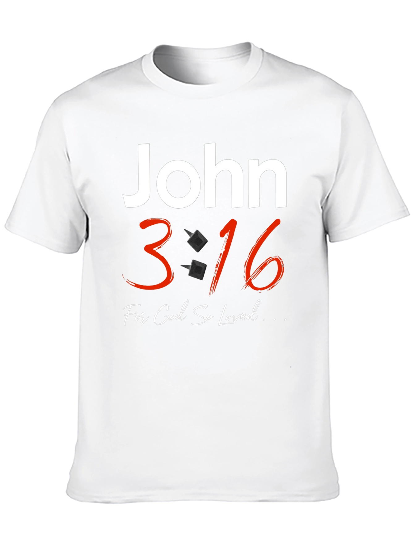 John 3:16 T-Shirt - Religious Christian Apparel